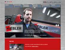 Tablet Screenshot of kieblerag.ch